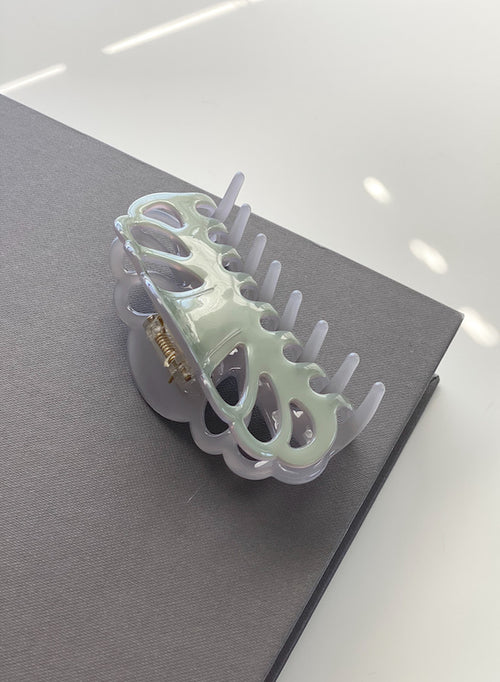 H6421 Jade Claw Hair Clip